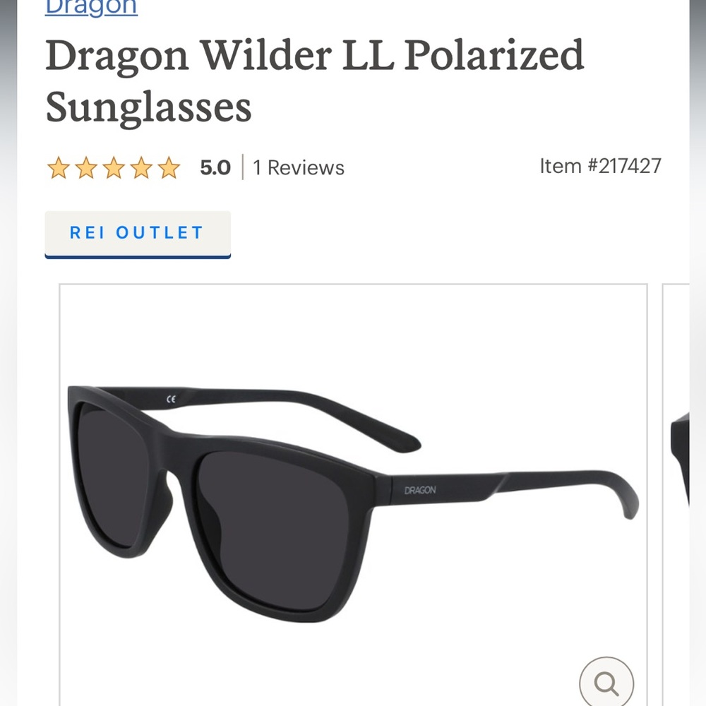 Dragon, Wilder LL C, MATTE BLACK, LL SMOKE, Unisex